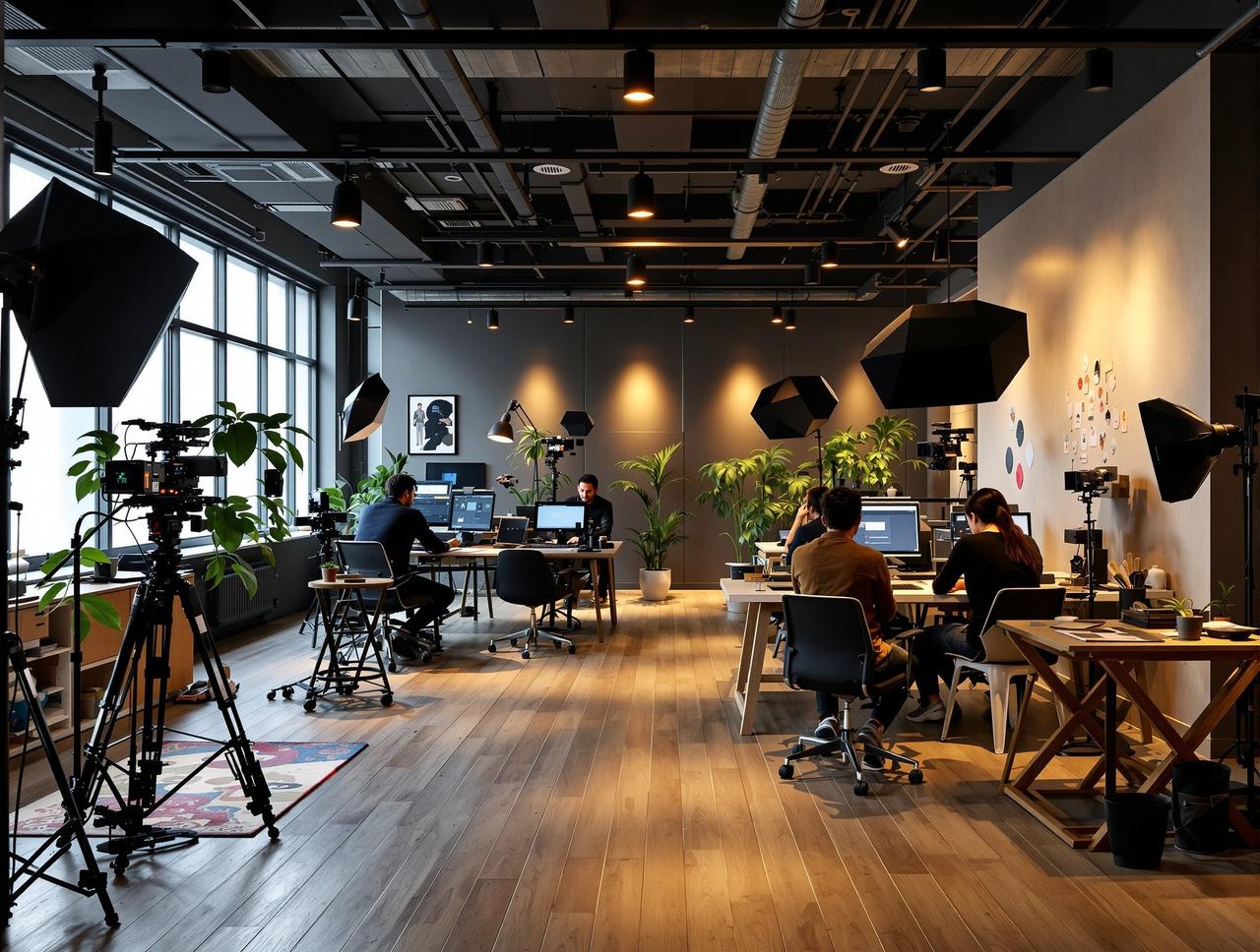 ai视频制作现场